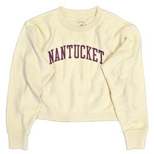Nantucket Arch Timber Crop Crewneck Size M